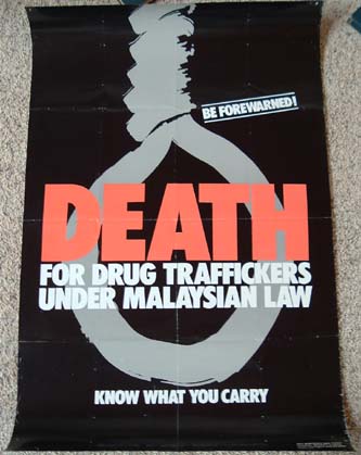 Death for Drug Traffickers in Malaysia