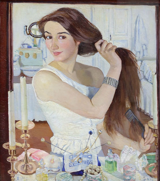 Serebryakova Self Portrait