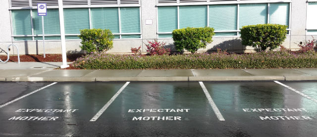 expectant mother parking
